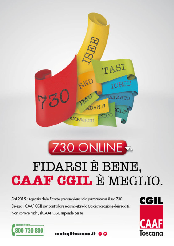 Campagna pubblicitaria CGIL