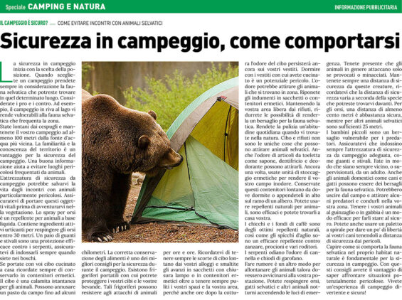 Speciale Camping e Natura