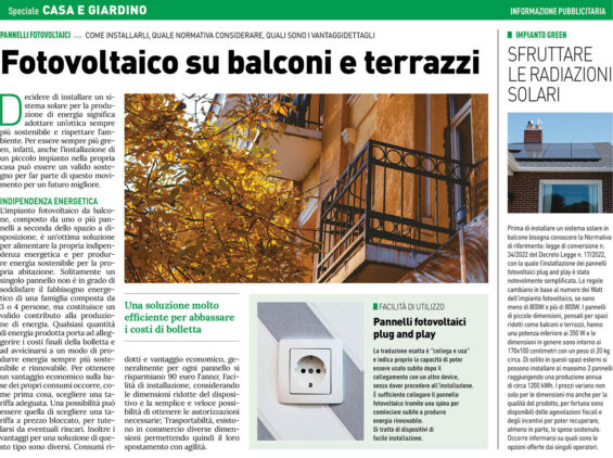 Speciale Casa e Giardino