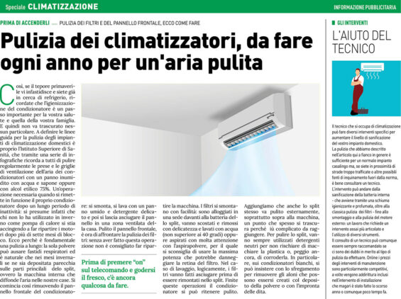 Speciale Climatizzazione