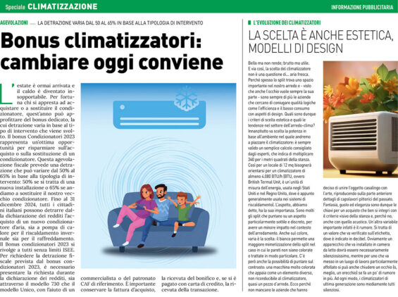Speciale Climatizzazione