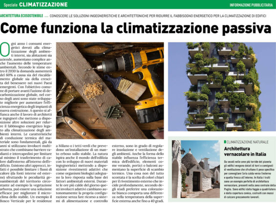 Speciale Climatizzazione