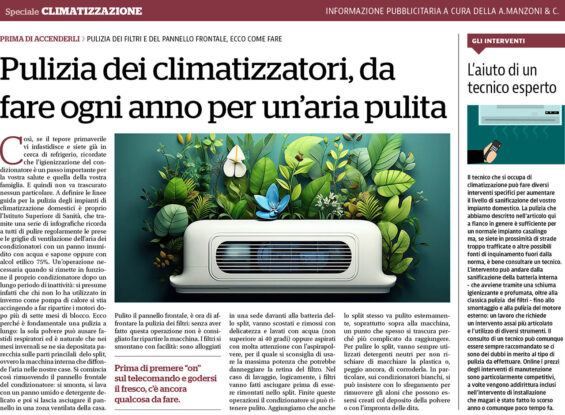 Speciale Climatizzazione