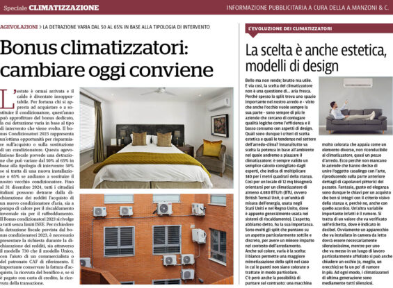 Speciale Climatizzazione