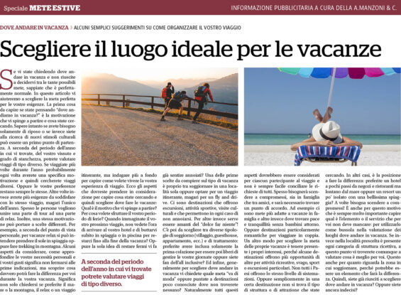 Speciale Mete Estive