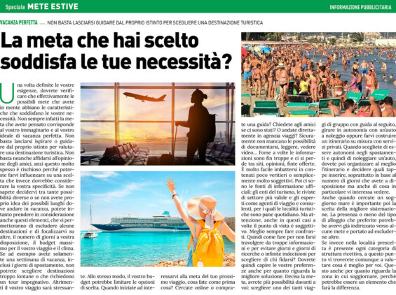 Speciale Mete Estive