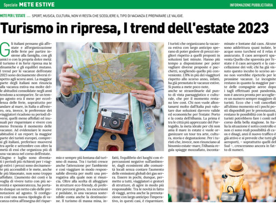 Speciale Mete Estive