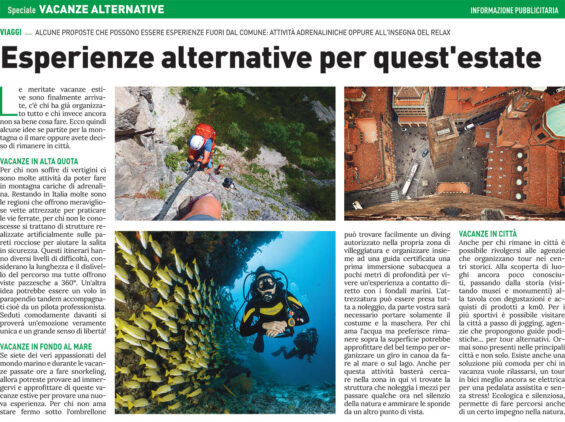 Speciale Vacanze Alternative