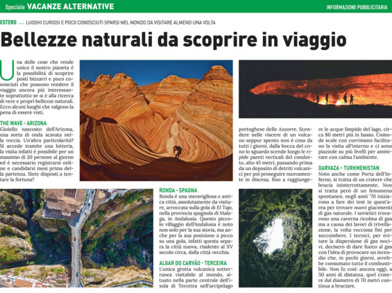 Speciale Vacanze Alternative