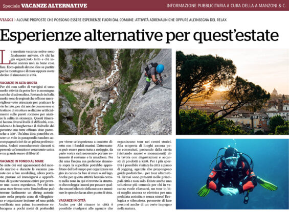 Speciale Vacanze Alternative