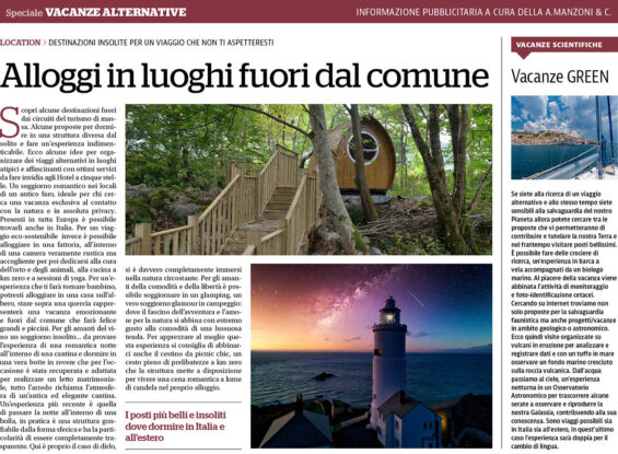 Speciale Vacanze Alternative